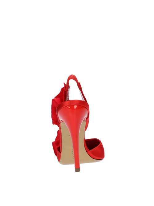 Décolleté Slingback in raso NENSI DOJAKA | ND41045A 18041ROSSO